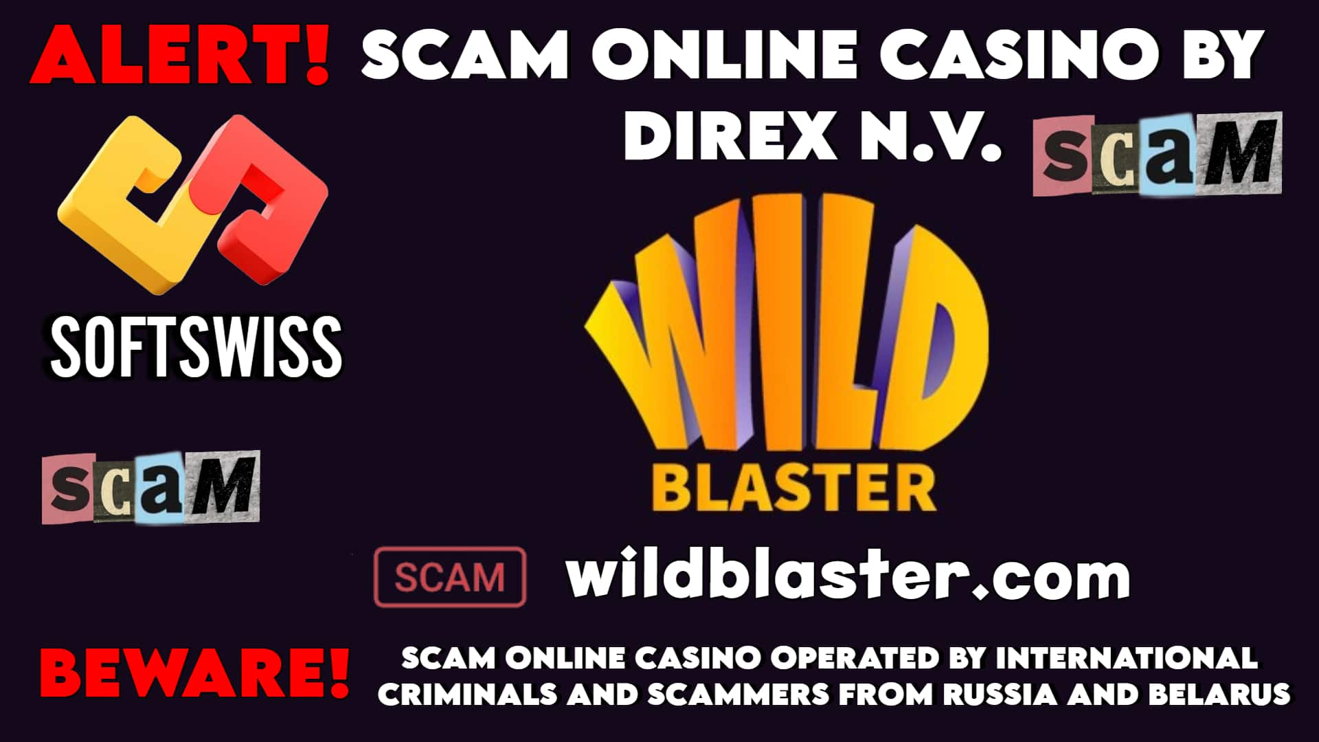 Wildblaster - softswiss scam - Casino by Softswiss